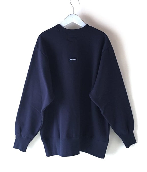 DESCENDANT/EL BURRITO'S CREW NECK SWEATSHIRT (NAVY)