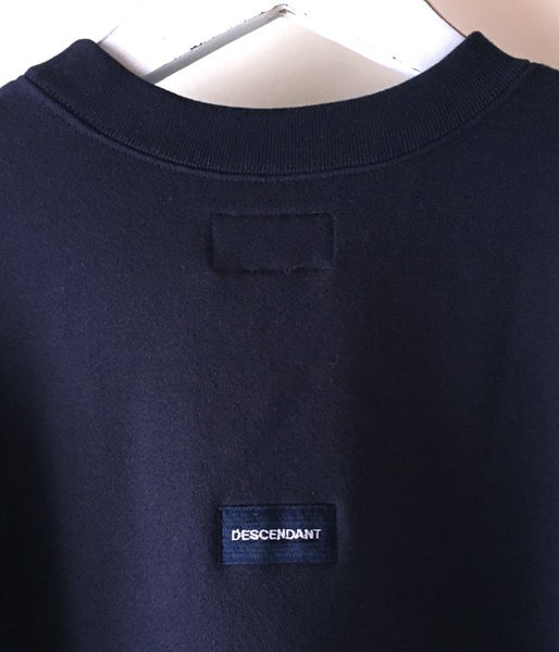 DESCENDANT/EL BURRITO'S CREW NECK SWEATSHIRT (NAVY)
