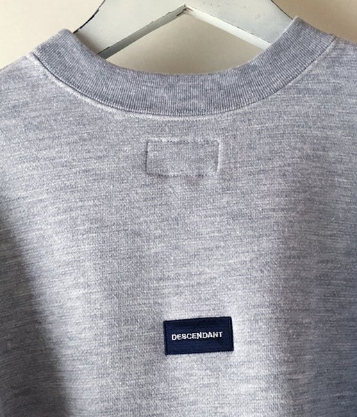 DESCENDANT/EL BURRITO'S CREW NECK SWEATSHIRT (GRAY)