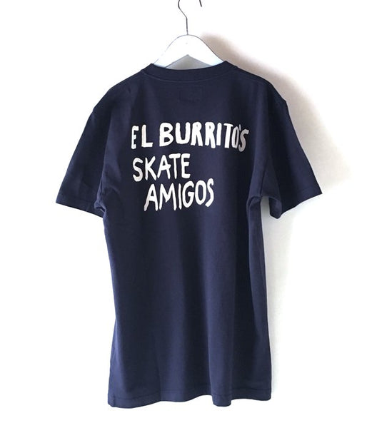 DESCENDANT/EL BURRITO'S CREW NECK SS (NAVY)