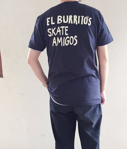 DESCENDANT/EL BURRITO'S CREW NECK SS (NAVY)