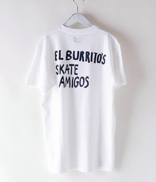 DESCENDANT/EL BURRITO'S CREW NECK SS (WHITE)