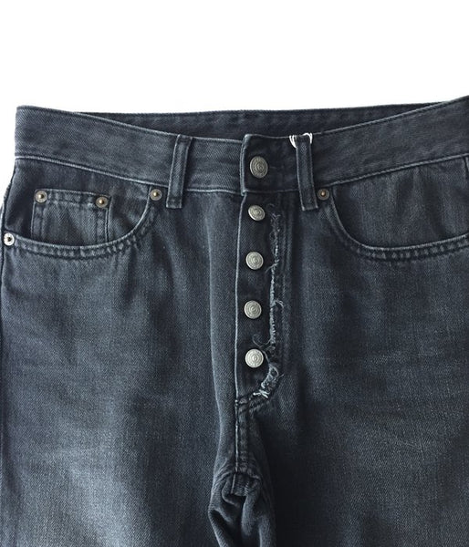 MM6 MAISON MARGIELA/5 BUTTON DENIM PANTS(BLACK)