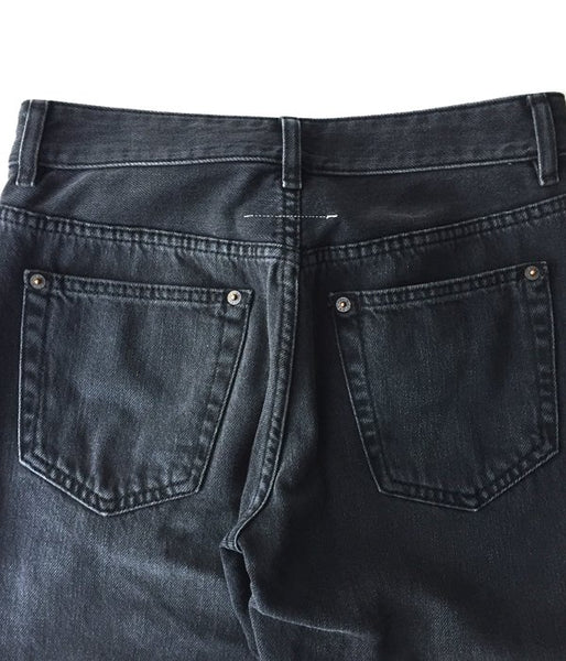 MM6 MAISON MARGIELA/5 BUTTON DENIM PANTS(BLACK)
