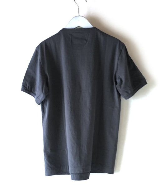 MHL./PRINTED COTTON JERSEY LOGO T-SHIRT MENS (GRAY)