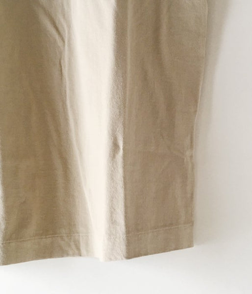 MHL./PRINTED COTTON JERSEY LOGO T-SHIRT MENS (BEIGE)