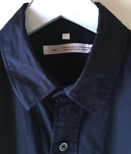 holk/WORK SHIRTS (NAVY)