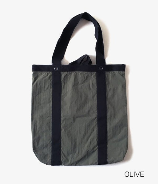 MHL./WASHED NYLON BAG (L)