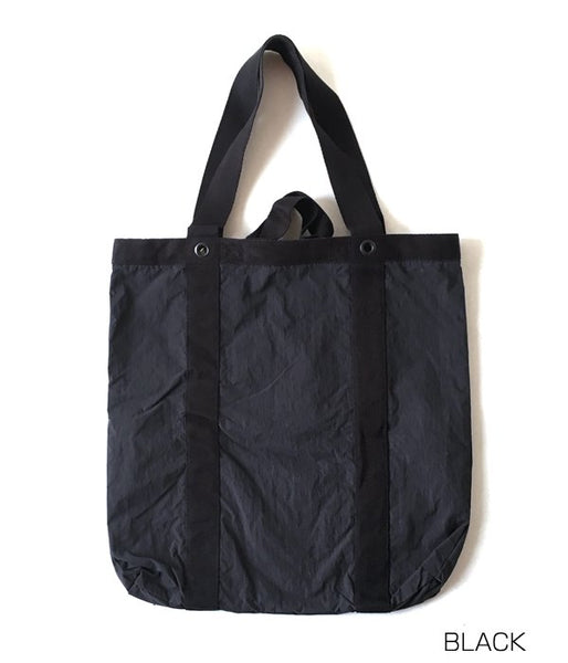MHL./WASHED NYLON BAG (L)