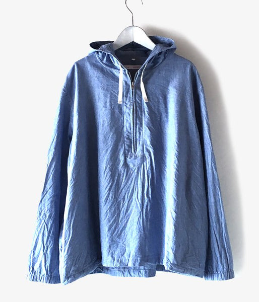 holk/ANORAK PARKER (CHAMBRAY)