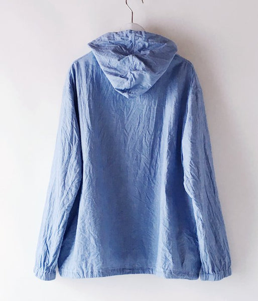 holk/ANORAK PARKER (CHAMBRAY)