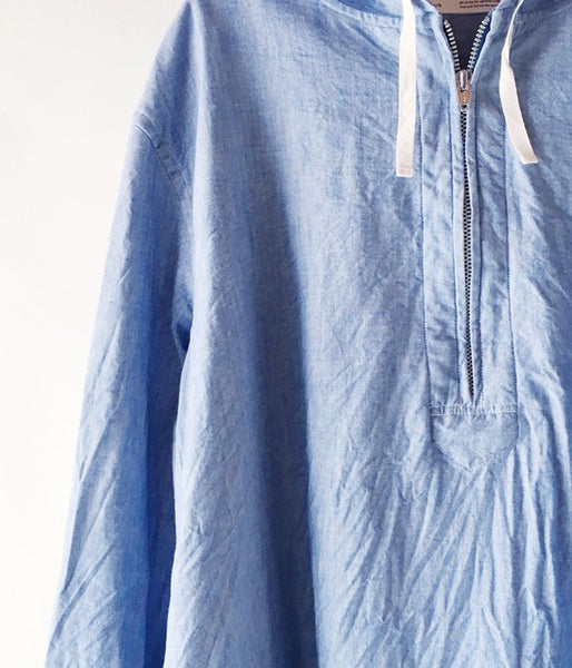 holk/ANORAK PARKER (CHAMBRAY)