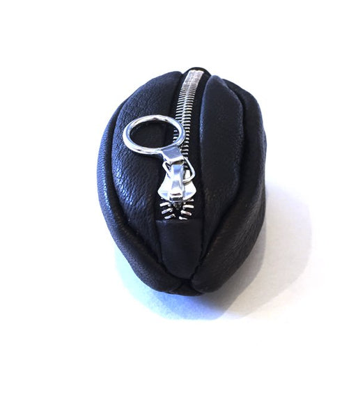 Aeta/DEER LEATHER COIN CASE(BLACK)