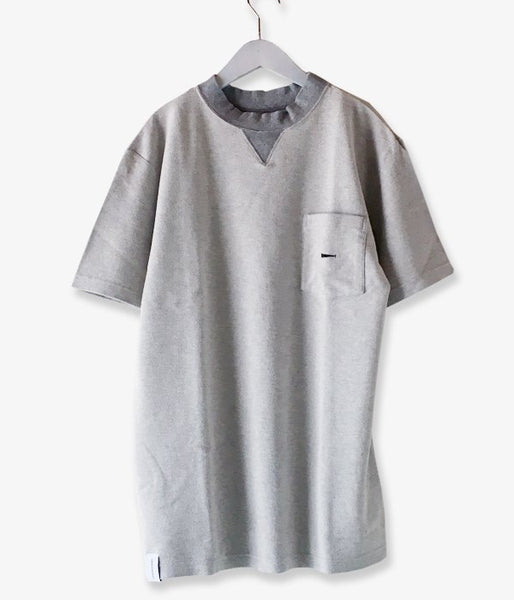 DESCENDANT/TURTOIDSE CREW NECK SS (GRAY)