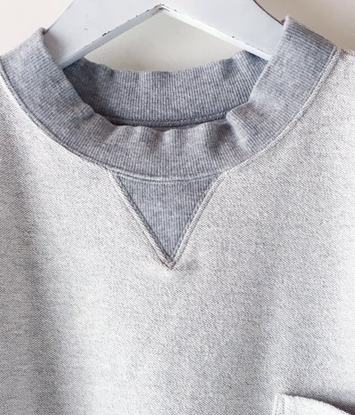 DESCENDANT/TURTOIDSE CREW NECK SS (GRAY)