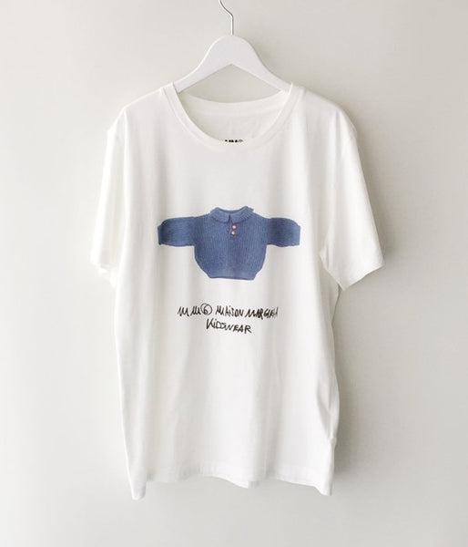 MM6 MAISON MARGIELA/KIDS WEAR PRINTED TEE(WHITE)