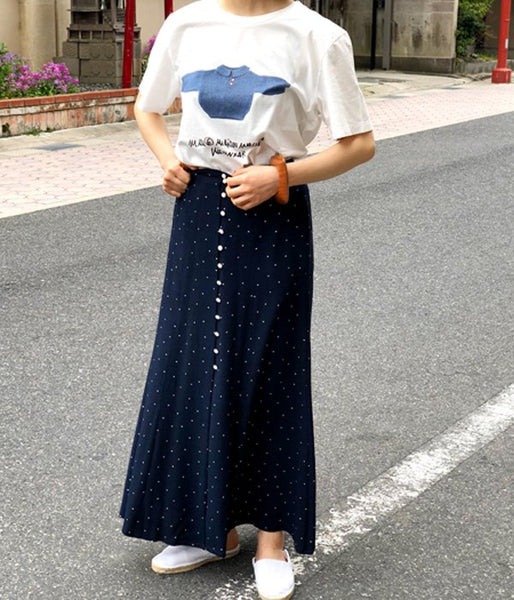 MM6 MAISON MARGIELA/KIDS WEAR PRINTED TEE(WHITE)