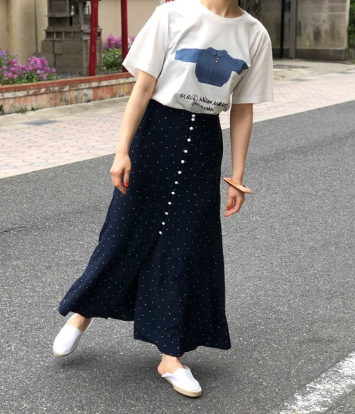 MM6 MAISON MARGIELA/KIDS WEAR PRINTED TEE(WHITE)