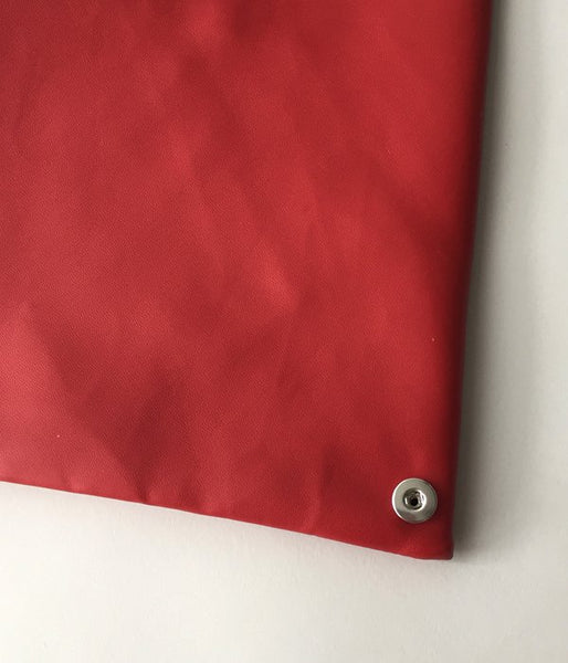 MM6 MAISON MARGIELA/ECO LEATHER JAPANESE TOTE BAG MINI(RED)