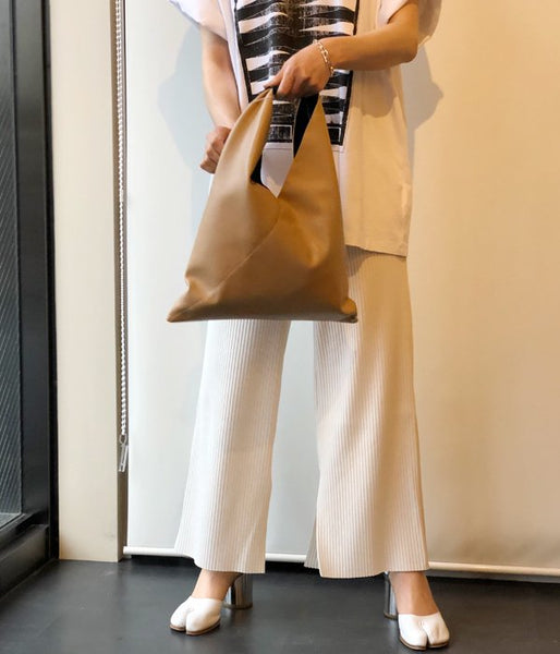 MM6 MAISON MARGIELA/ECO LEATHER JAPANESE TOTE BAG MINI(BEIGE)