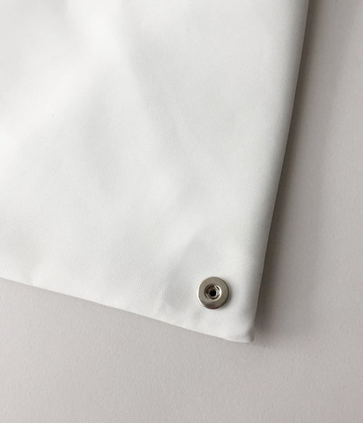 MM6 MAISON MARGIELA/ECO LEATHER JAPANESE TOTE BAG MINI(WHITE)