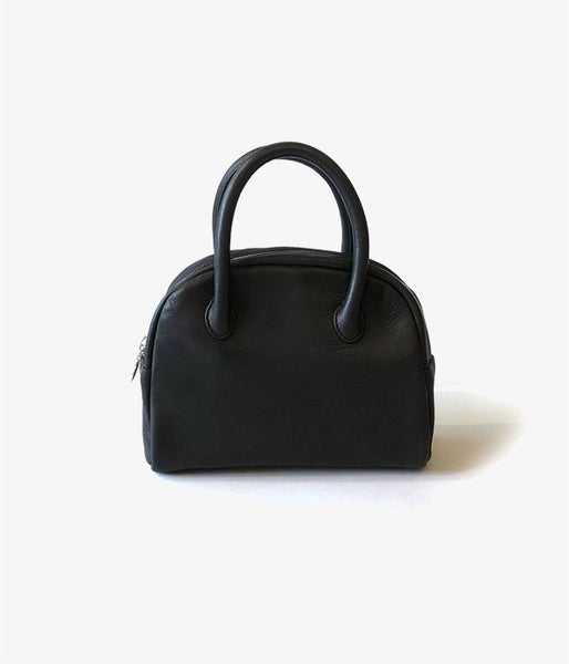 Aeta/DEER LEATHER BOSTON MINI(BLACK)