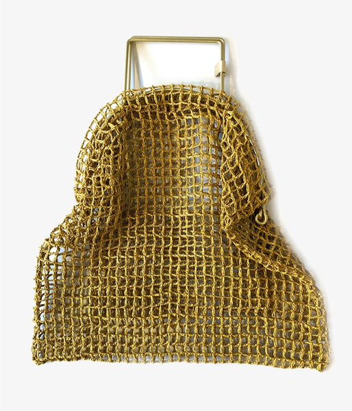 Aeta/PAPER YARN TOTE BAG S(YELLOW)