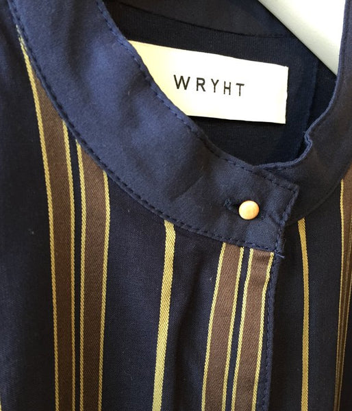 WRYHT/STAND COLLAR UNDER SHIRTS(NAVY)