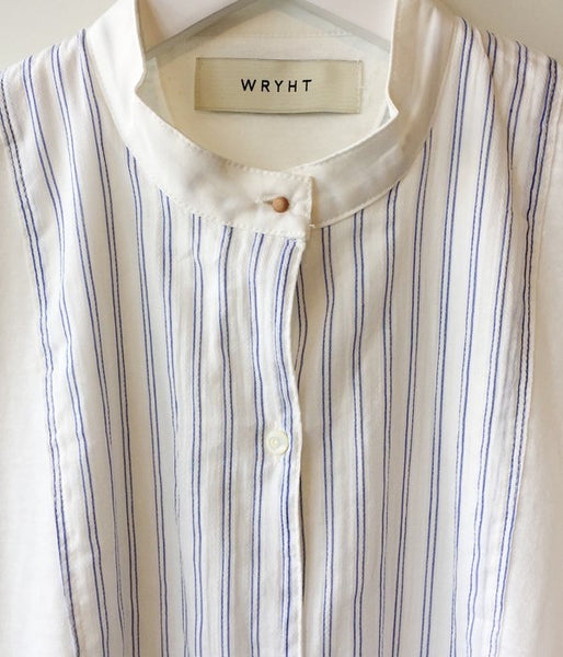 WRYHT/STAND COLLAR UNDER SHIRTS(OFFWHITE)