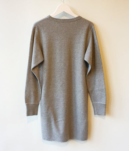 PHEENY/16/- HONEYCOMB SIDE SLIT L/S (GRAY)