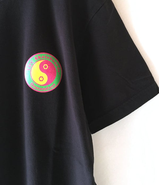 DESCENDANT/T&C CREW NECK SS (BLACK)