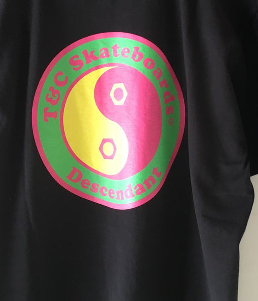 DESCENDANT/T&C CREW NECK SS (BLACK)