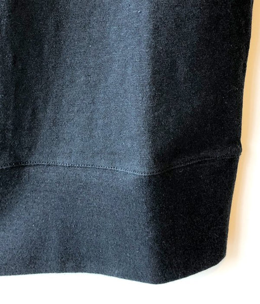 WRYHT/SLEEVELESS BINDER-NECK TEE(BLACK)