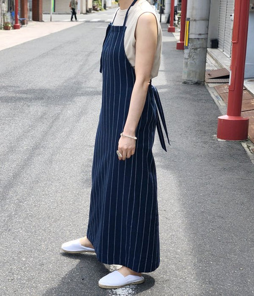 WRYHT/SLEEVELESS BINDER-NECK TEE(DUNE)