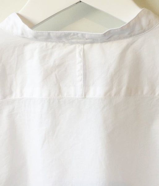 MARGARET HOWELL/SOFT WASHED COTTON SHIRT(WHITE)