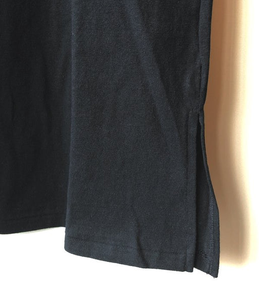 WRYHT/MAXI LENGTH BINDER-NECK TEE(BLACK)
