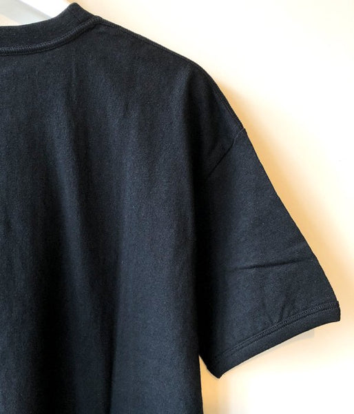 WRYHT/MAXI LENGTH BINDER-NECK TEE(BLACK)
