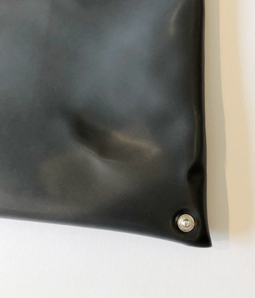 MM6 MAISON MARGIELA/JAPANESE TOTE BAG "PVC MM6 LOGO" MINI(BLACK)