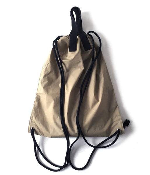 MHL./COATING COTTON TYPEWRITER KNAPSACK (BEIGE)