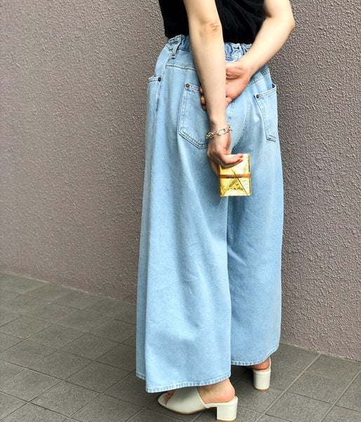 MM6 MAISON MARGIELA/JAPANESE KRINKLED LEATHER CARD HOLDER(GOLD)