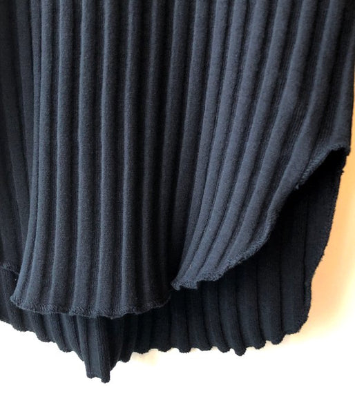 WRYHT/X-BACK RIBBED TANK(BLACK)