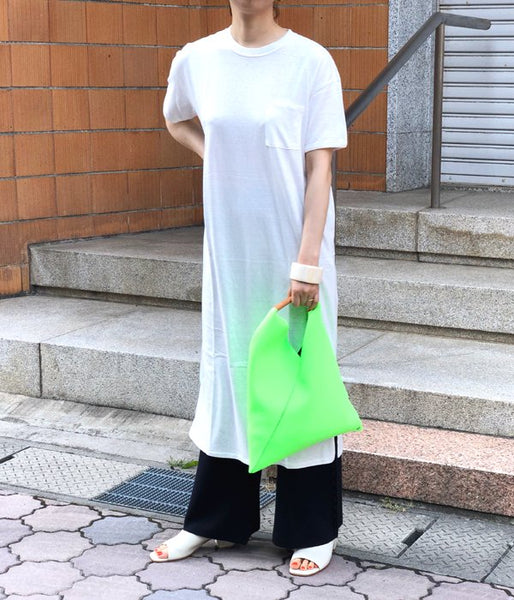 MM6 MAISON MARGIELA/JAPANESE TOTE BAG NEOPRENE(GREEN)