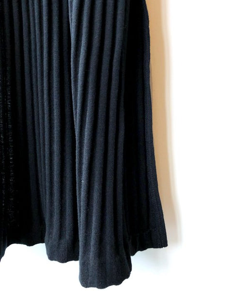 WRYHT/X-BACK RIBBED TANK DRESS(BLACK)