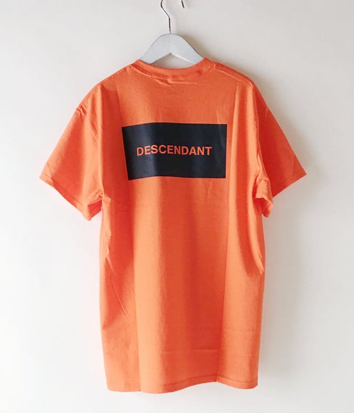 DESCENDANT/BOX CREW NECK SS (ORANGE)