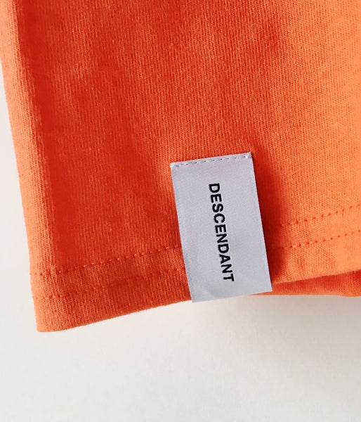 DESCENDANT/BOX CREW NECK SS (ORANGE)