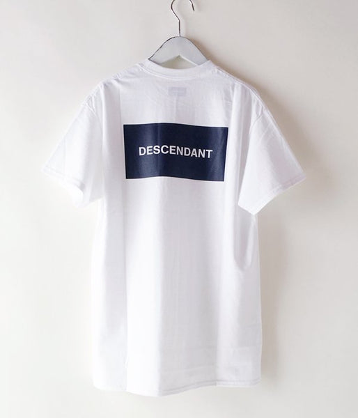DESCENDANT/BOX CREW NECK SS (WHITE)