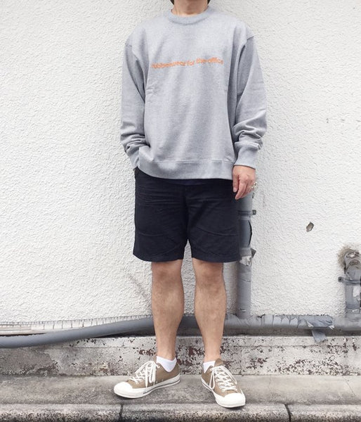 DIGAWEL/SWEAT SHIRT (RUBBER PRINT) (GRAY)