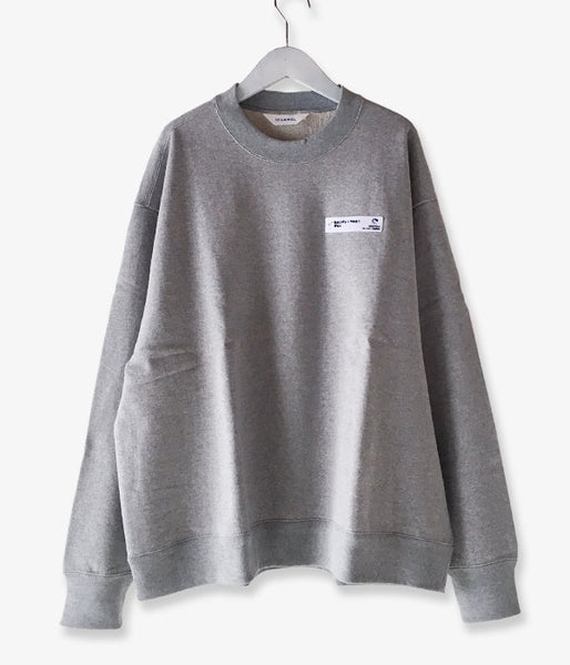 DIGAWEL/SWEAT SHIRT (WAPPEN) (GRAY)