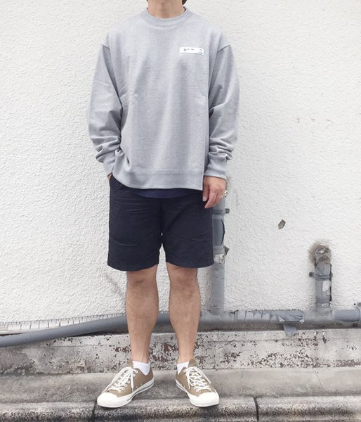 DIGAWEL/SWEAT SHIRT (WAPPEN) (GRAY)