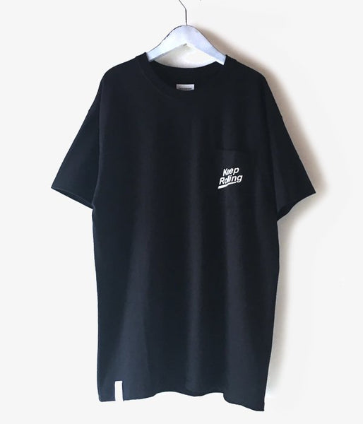 DESCENDANT/OVAL CREW NECK SS (BLACK)